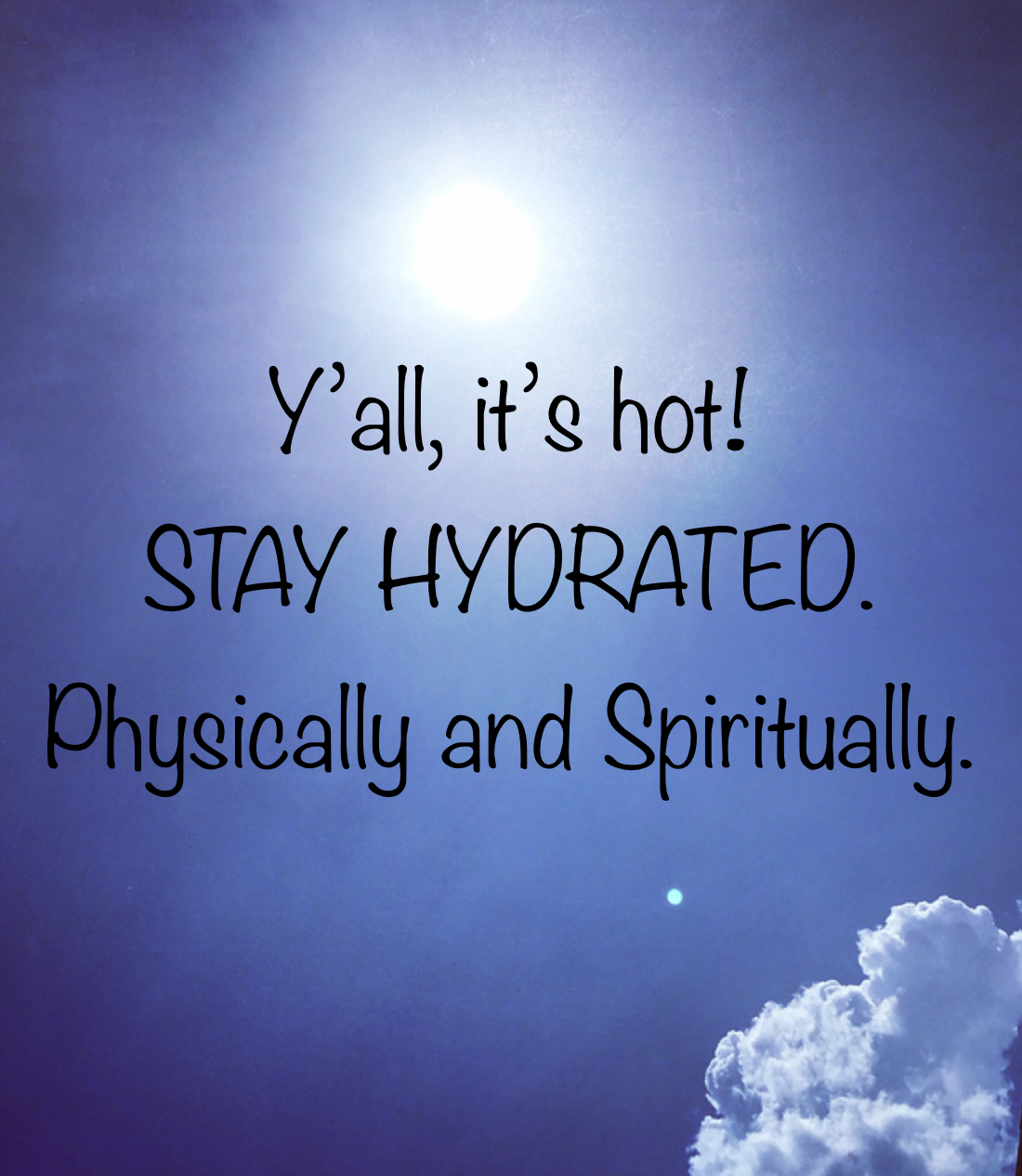 Motivational Monday: Stay Hydrated