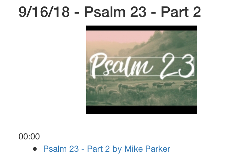 Psalm 23