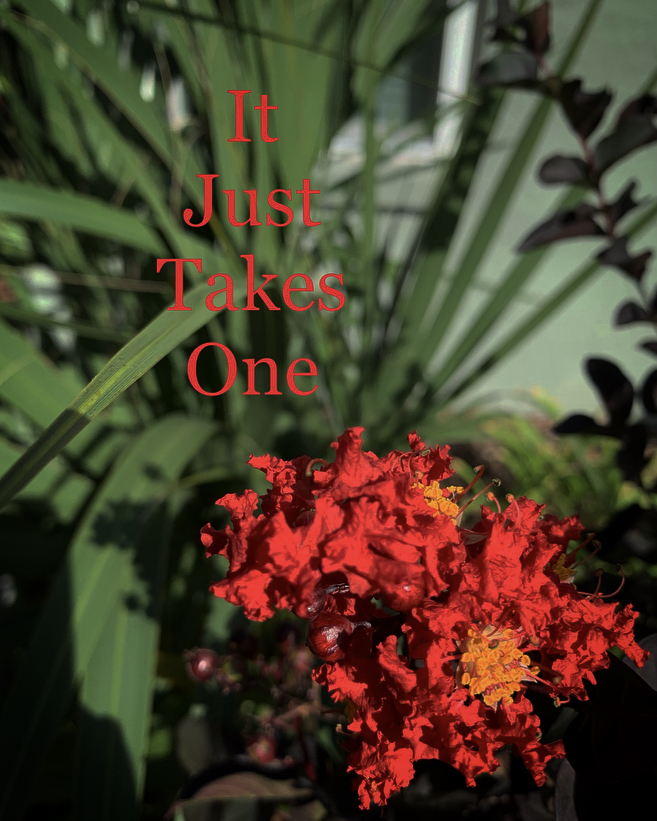 Motivational Monday: It only takes one.