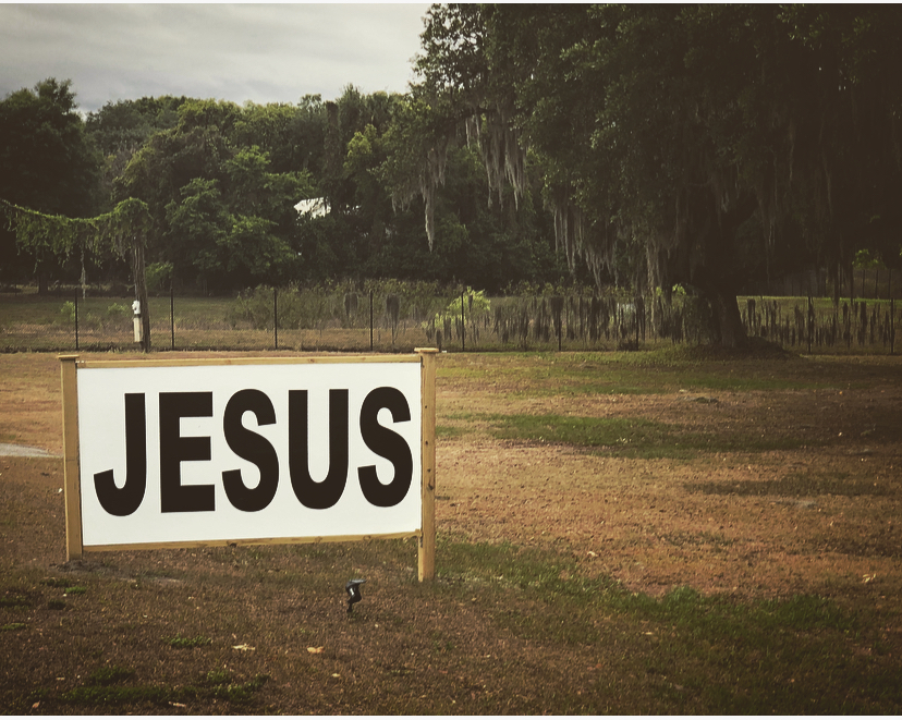 Here’s your sign…JESUS