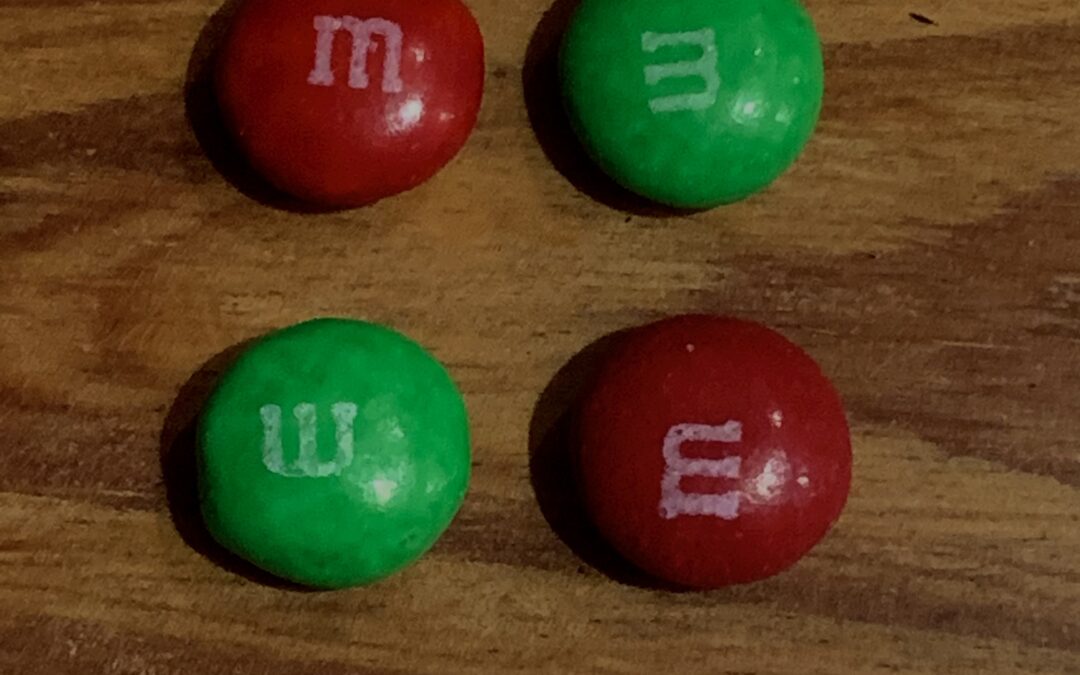 M&M’s and the story of Christmas