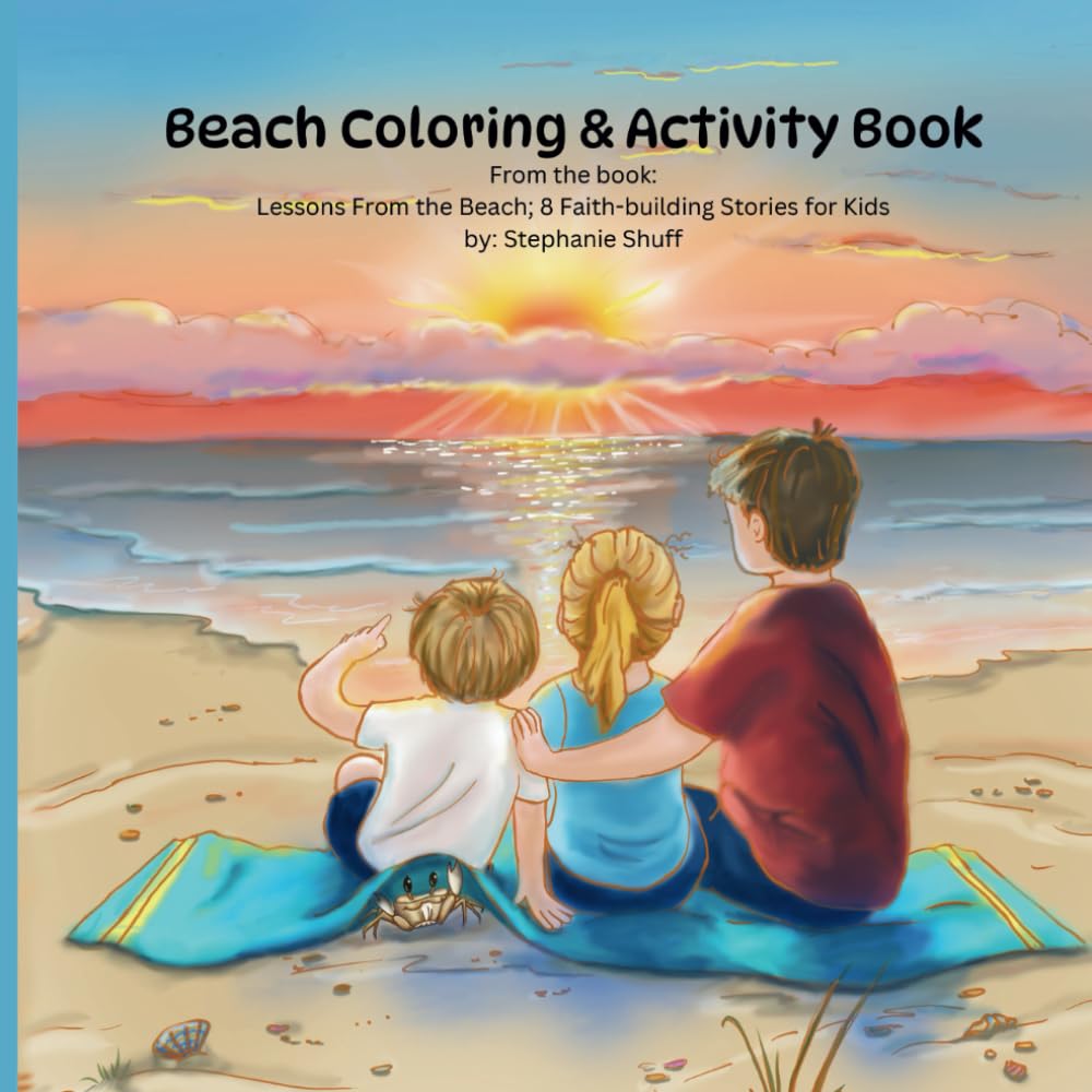 Beach Coloring and Activity BOOK