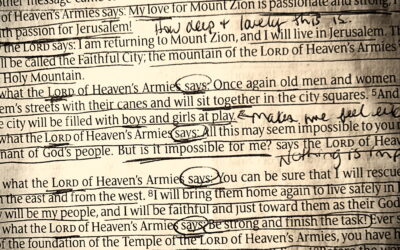 The Lord says a lot…are you listening?