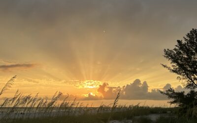 There is just something about a sunset and sunrise.